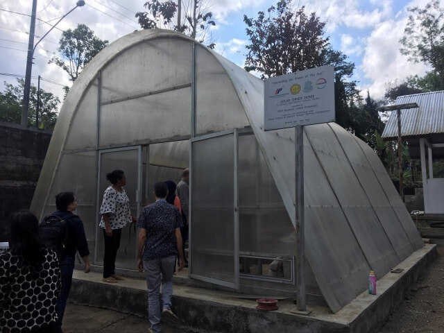 solar dryer experiment